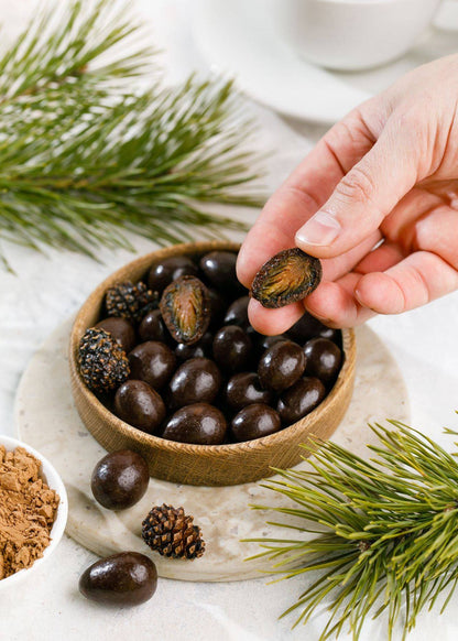 Pine cone in dark chocolate, 185 g