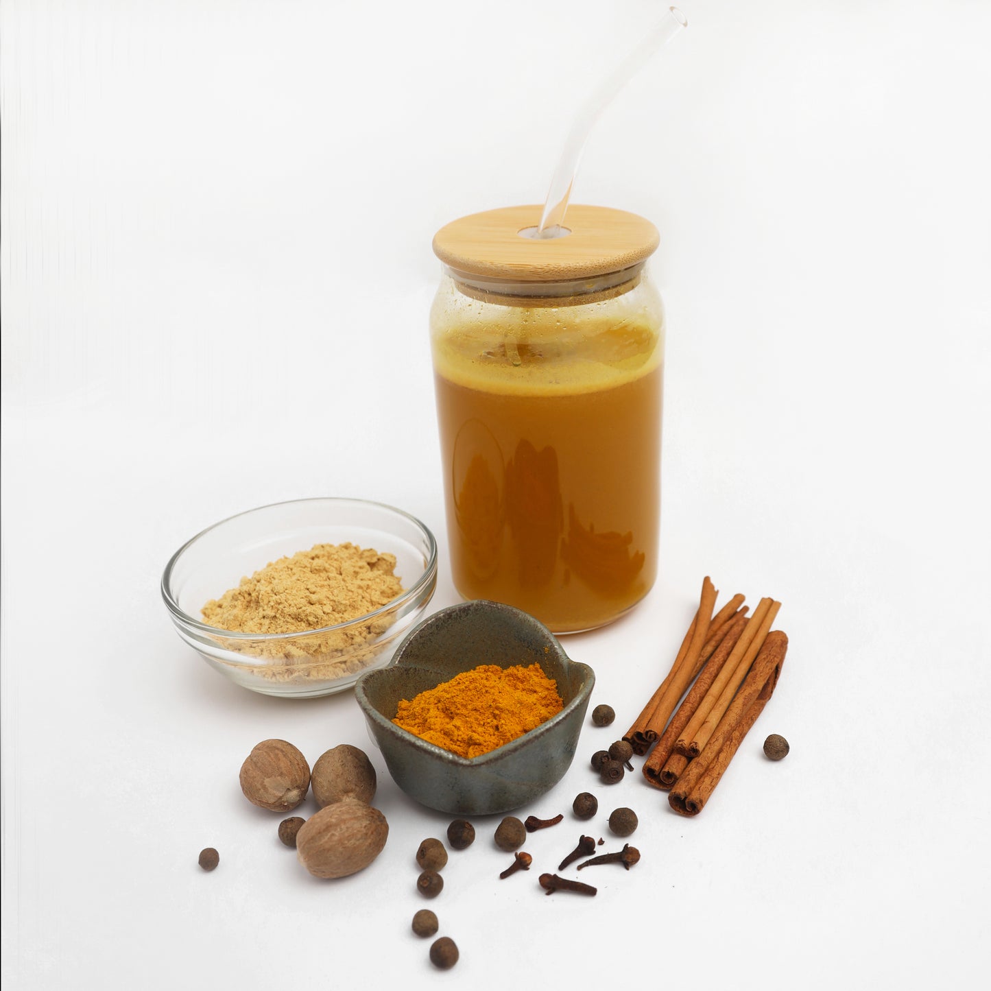 Golden Turmeric Spiced Matcha Blend