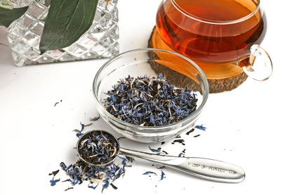 Earl Grey with Blue Cornflower Petals